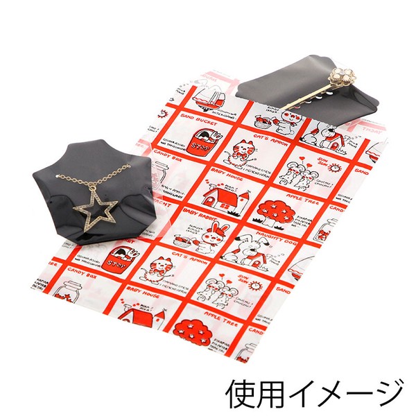 ヘイコー 平袋 柄小袋 Rタイプ R-85 ストップペイル 200枚（シモジマ）