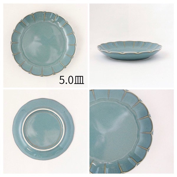 ＊Vintage＊全5形状全3色【美濃焼　ケーキ皿　ボウル　パスタ皿　深皿　和食器　陶器　織部】ヤマ吾陶器