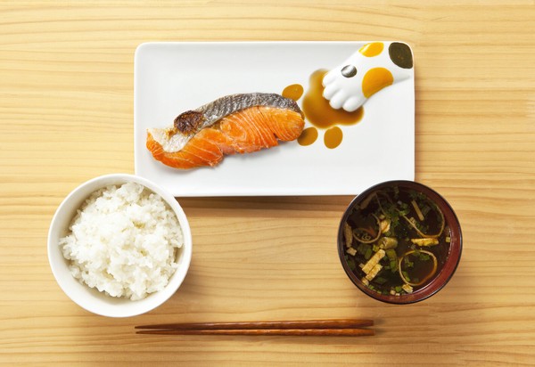 どろぼう猫 魚プレート とらねこ