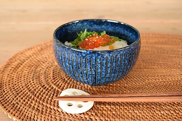 撥水十草一服碗（小）【どんぶり 小丼 日本製 美濃焼 和食器】