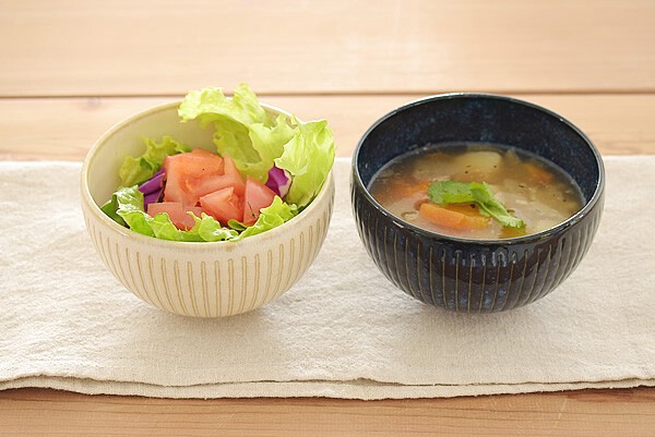 撥水十草一服碗（小）【どんぶり 小丼 日本製 美濃焼 和食器】