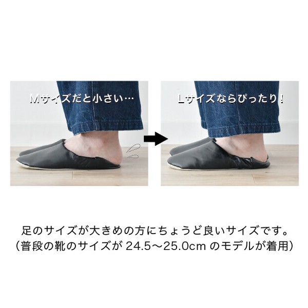 【定番商品】ポータブルスリッパ ポーチ付き Labas【消毒OK】【ルームシューズ】