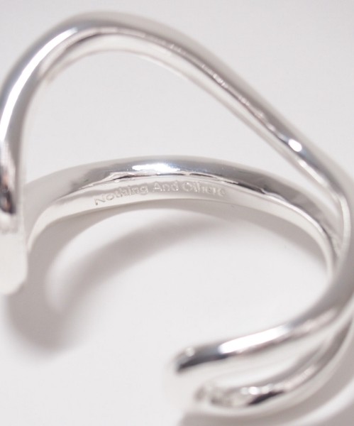 【予約】Double line bangle / ダブルラインバングル【Nothing And Others/ナッシングアンドアザーズ】