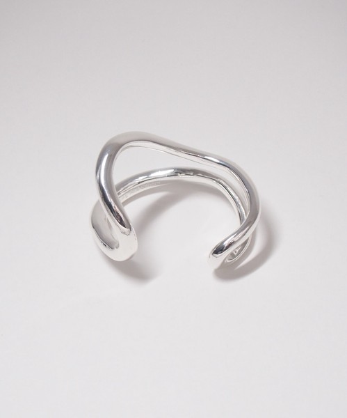 【予約】Double line bangle / ダブルラインバングル【Nothing And Others/ナッシングアンドアザーズ】