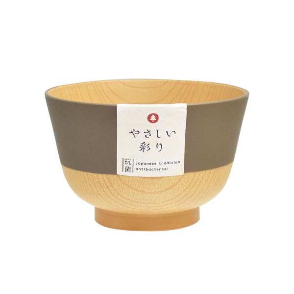 やさしい彩り　抗菌汁椀　[日本製][山中塗]