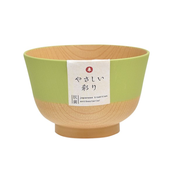 やさしい彩り　抗菌汁椀　[日本製][山中塗]