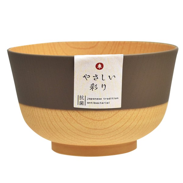 やさしい彩り　抗菌丼　[日本製][山中塗]