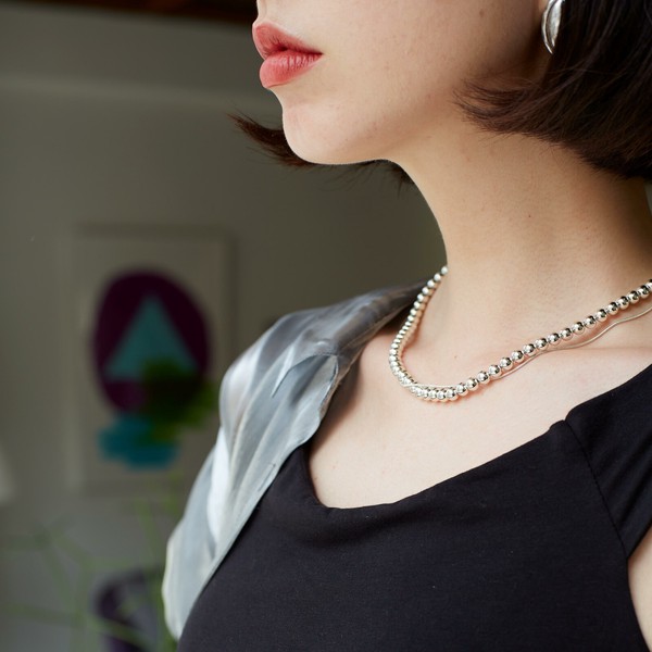 【予約】Dot Necklace / ドットネックレス【Nothing And Others/ナッシングアンドアザーズ】