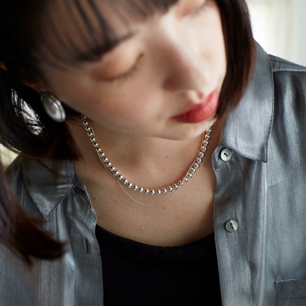【予約】Dot Necklace / ドットネックレス【Nothing And Others/ナッシングアンドアザーズ】