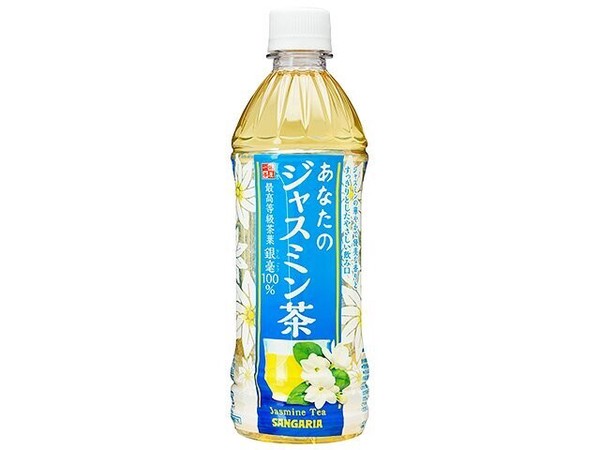 サンガリア あなたのジャスミン茶 500ml x24 【お茶】