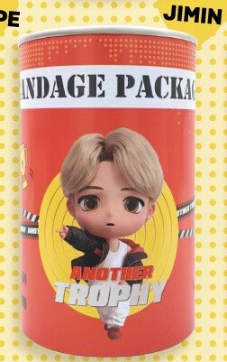 【衛生雑貨】【絆創膏】【BTS】TinyTAN 缶入りばんそうこう(JIMIN)  11920JM
